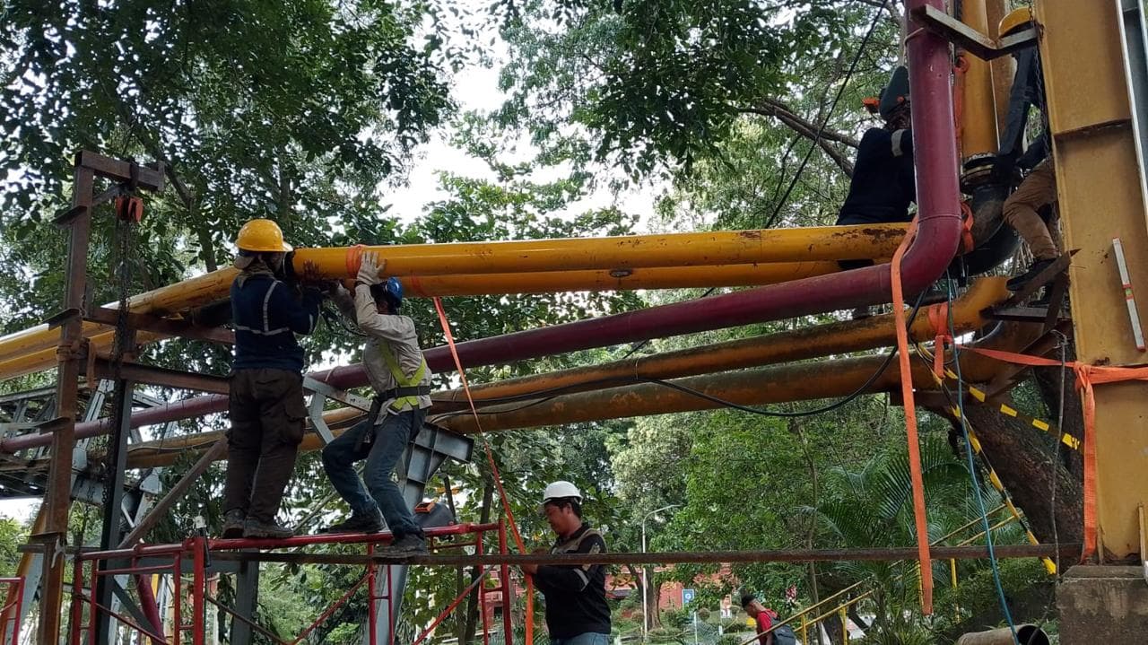 Instalasi Pipa Gas Industri